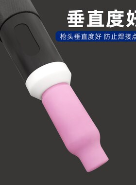 WP26P直柄氩弧焊枪头直头WP18P氩弧焊枪自动焊环缝焊直缝焊把枪头