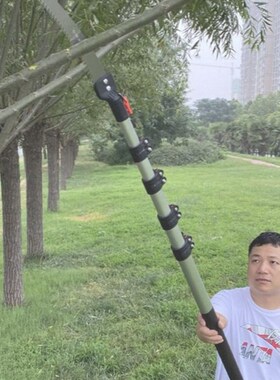 德国原装进口老农夫高枝剪便携式园艺果树锯伸缩高空修枝剪树枝刀