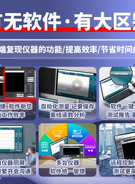 RIGOL普源数字存储示波器DS1104Z plus/DS1054Z四通道多功能
