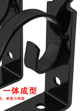 三角支架加厚铁艺承重墙壁层板托墙上置物架三脚架隔板托架角码