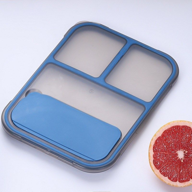 1800ml三格健身沙拉保鲜盒上班族饭盒午餐盒可微波炉加热便当盒,淘宝优惠券,粉丝福利购,淘宝优惠卷