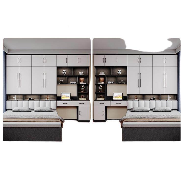 衣VRD床一体小户型卧室多功能组合床带书桌柜家用儿童床实木榻榻,淘宝优惠券,粉丝福利购,淘宝优惠卷