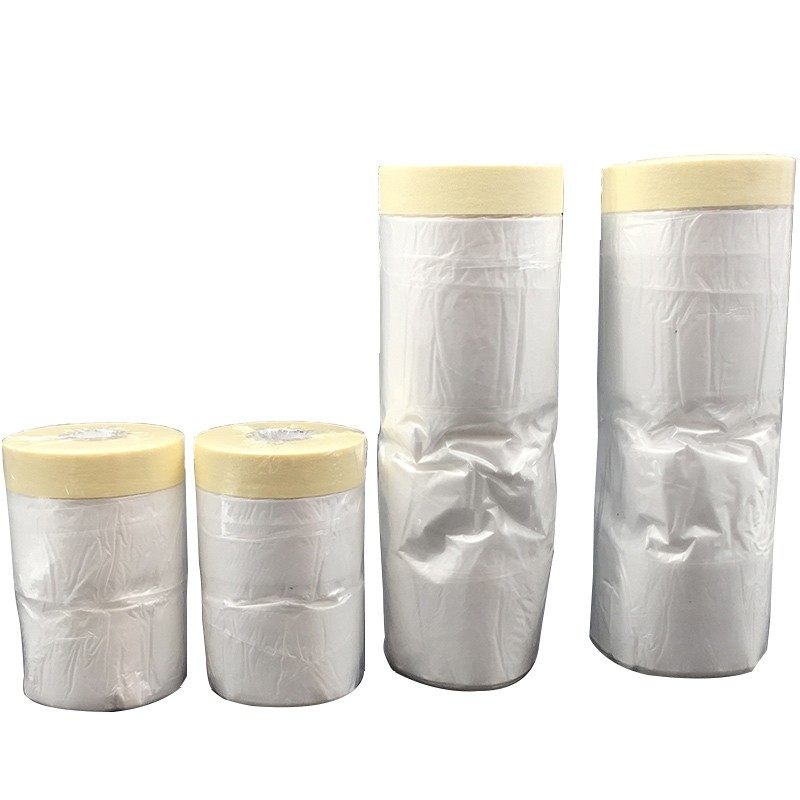 遮蔽膜美纹纸油漆喷涂遮蔽纸保护膜汽车家具装修硅藻泥防护防污膜,淘宝优惠券,粉丝福利购,淘宝优惠卷