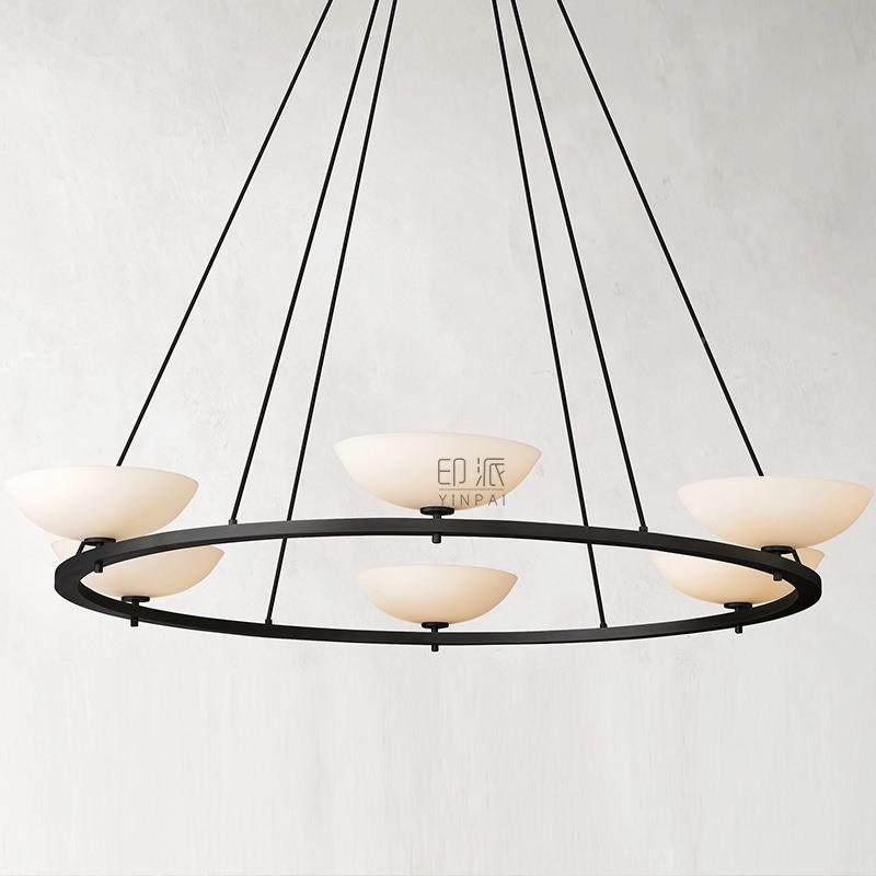 美式客厅吊灯轻著107全铜灯欧具式灯代简约创现灯意卧室灯餐厅饰,淘宝优惠券,粉丝福利购,淘宝优惠卷