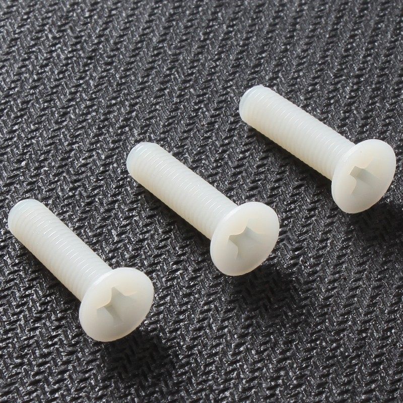 尼龙十字沉头螺丝M3*6/7/8/10/12/14/16/20 平头塑料绝缘机螺钉,淘宝优惠券,粉丝福利购,淘宝优惠卷