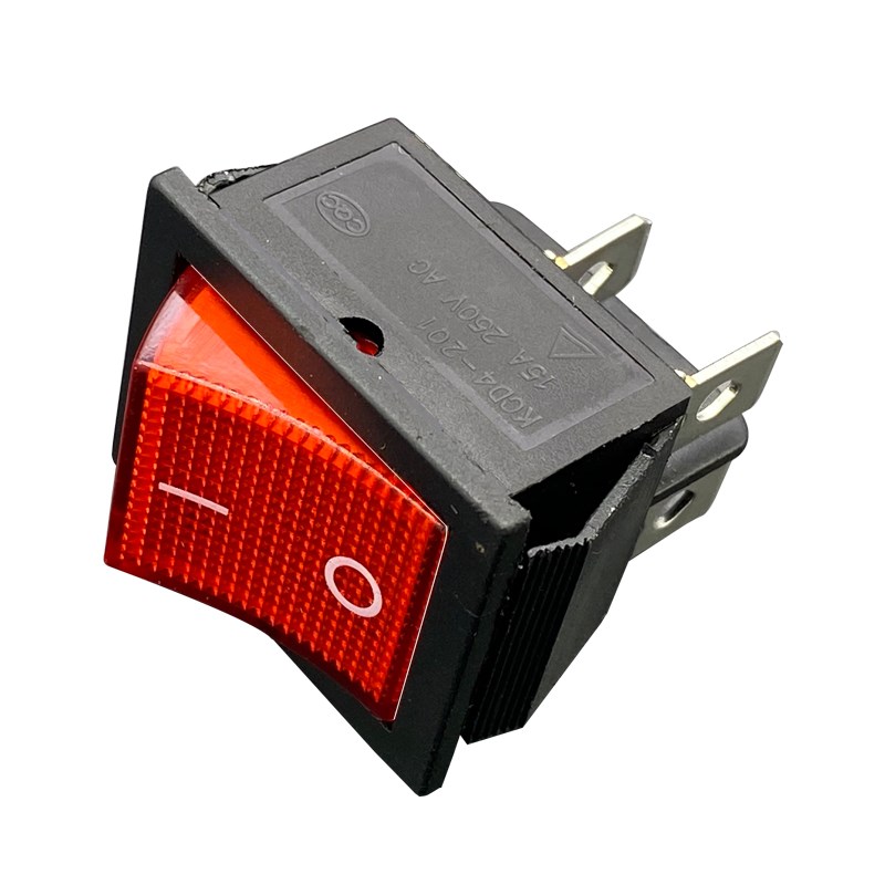 船型开关KCD1-101 104饮水机电子称船形翘板电源按钮2脚4脚250V - 图3