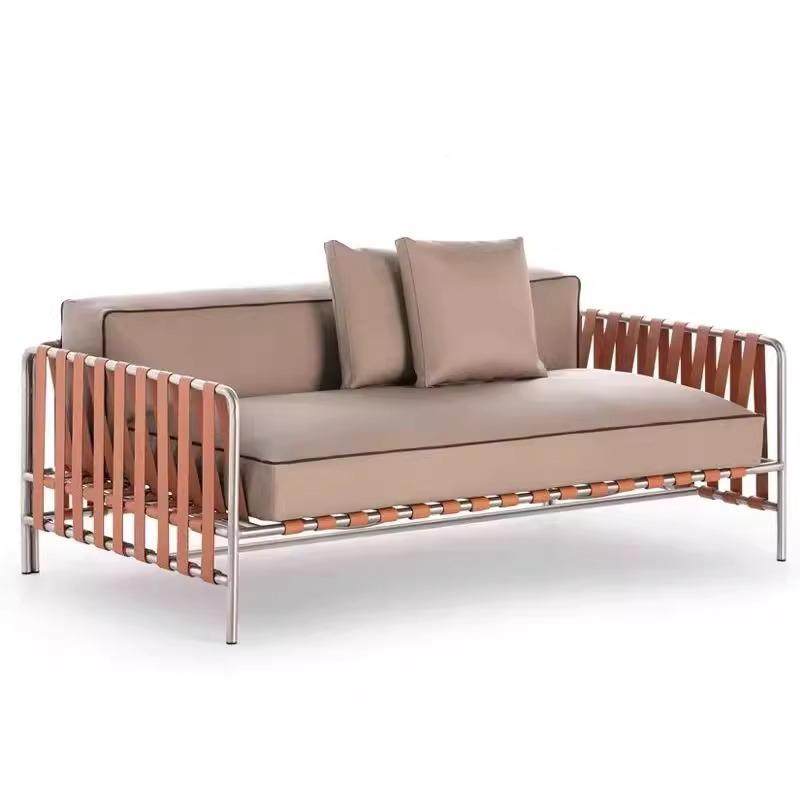 户沙外庭发院花园简约不锈钢别墅藤防雨晒茶几编组合露252天阳台,淘宝优惠券,粉丝福利购,淘宝优惠卷