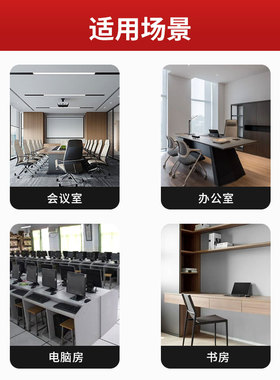 长方形穿线盒办公桌桌面线孔盖电脑桌过线盒电视柜铝合金穿线孔盖