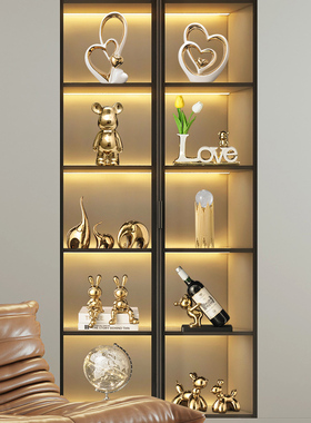 高档轻奢b酒柜装饰品摆件客厅家居玄关电视柜办公室工艺品