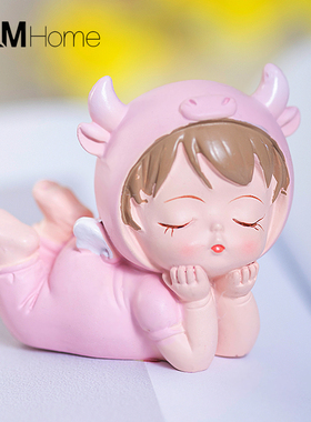 治愈系摆件少女心可爱迷你摆设创意家居办公桌面小装X饰品生日礼