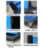Hardware tool finishing display rack workshop tool rack mobile double-sided hanging board storage rack T hole board shelf plus