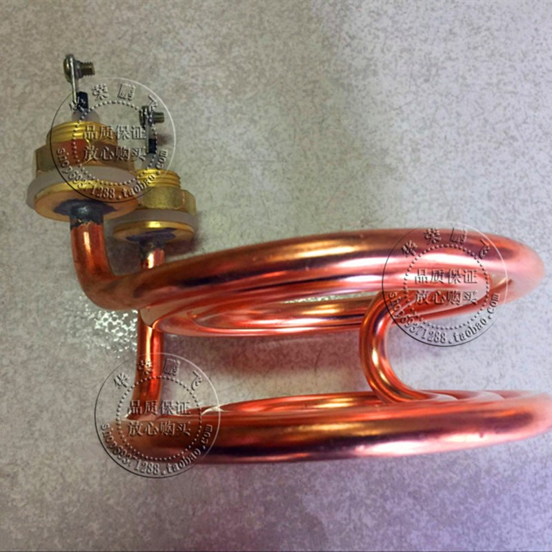 全铜开水器加热管GM-K2-30ESW开水器电热管/18铜扣/220v 2kw 3kw - 图0