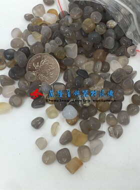 无棱角碎玛瑙磨料高硬度抛光料金银宝石抛光磨料震动抛光机辅料