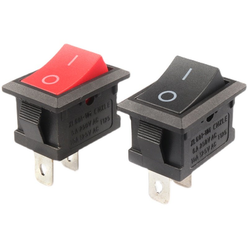 XL601系列 船型/圆形翘板电源开关按钮 开关配件 2/3/4/6脚 带灯,淘宝优惠券,粉丝福利购,淘宝优惠卷