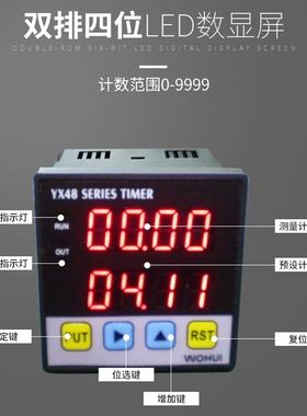 数显计数器智能计数器 转速表高精度/高频计米器