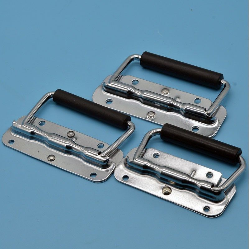 弹簧折叠拉手工具箱活动提手木箱环提手工业设备箱把手不锈钢304#,淘宝优惠券,粉丝福利购,淘宝优惠卷