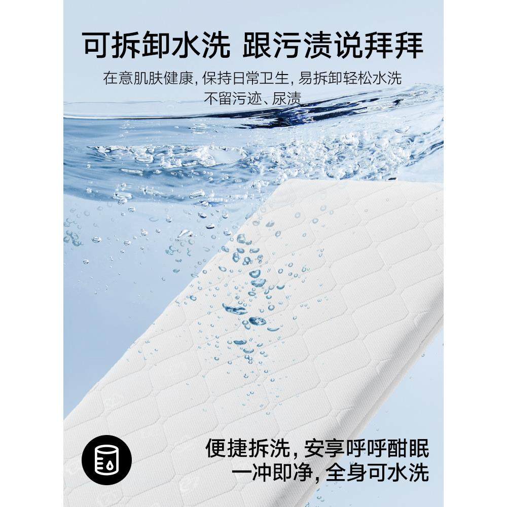 4d空气纤维婴儿童床垫新生婴幼儿园3d可拆水洗透气护脊椎折叠拼接,淘宝优惠券,粉丝福利购,淘宝优惠卷