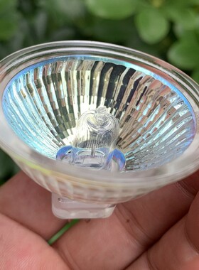 家用12V20W35W50W灯杯天花射灯220V石英卤素插脚灯泡MR16MR11光源