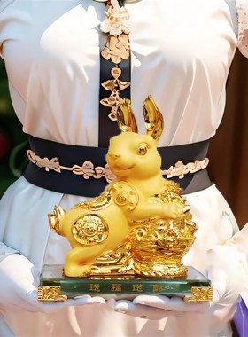 龙摆件招财十二生肖龙形工艺品办公室店铺青龙装饰品