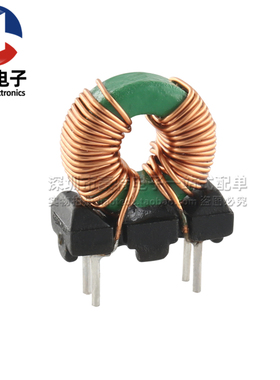 开关电源滤波器 共模电感 插件 1MH 0.6A 1000UH 磁环 共模扼流圈
