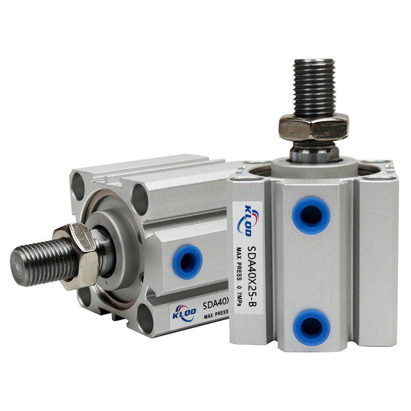 气动小型薄型气缸外牙SDA20/25/32/40/50/63/80/100XS5X10X20X50- - 图3