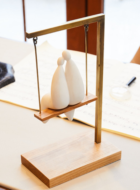 创意家居欧式客厅摆件新中式电视柜软装饰品S酒柜乔迁新居礼品