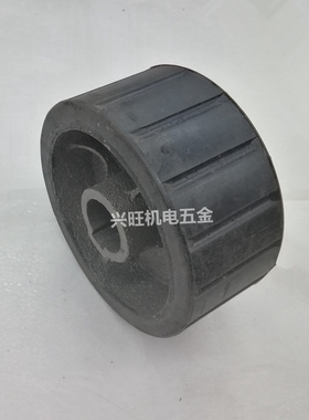混凝土搅拌机配件输送带砂浆水泥托轮摩擦胶轮小滚筒滚轮耐磨