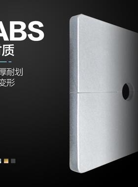 空白面板带出线孔遮挡装饰盖板86型穿线插座电视墙壁堵洞穿孔白板