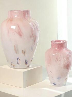 轻奢玻璃花客厅桌面摆水培插花花器家居装饰花婚房客厅布置