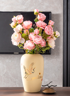 新中式书房间酒柜小n物件摆设客厅茶室茶桌边角几装饰品多宝阁摆