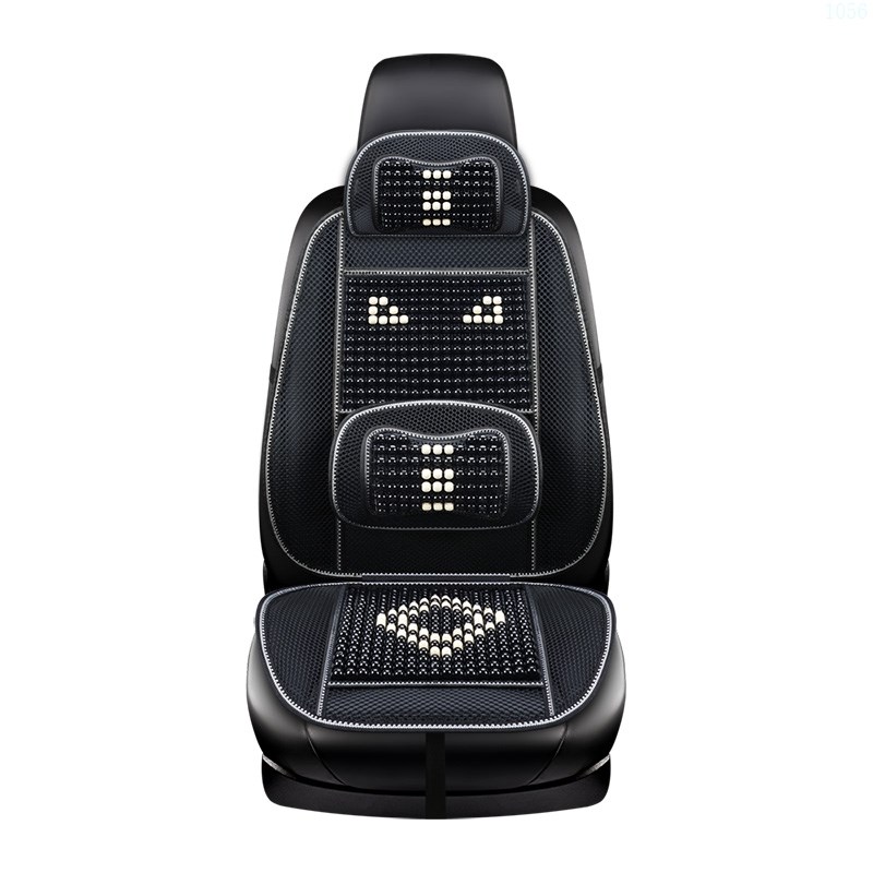 夏季木珠汽车坐垫单片凉垫办公A座垫通用屁屁垫珠子四季通用方垫 - 图3