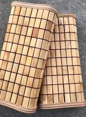 崖柏木夏季凉席竹枕头凉枕空心透气枕人汗蒸竹块藤硬枕枕头