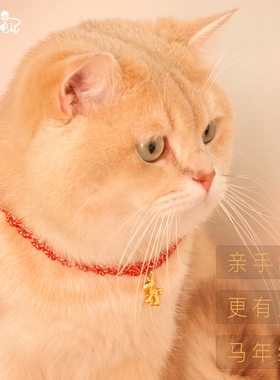 岁时绳记丙午赤马年宠物项圈