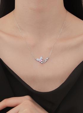 奇遇蝶念蝴蝶锁骨链女款