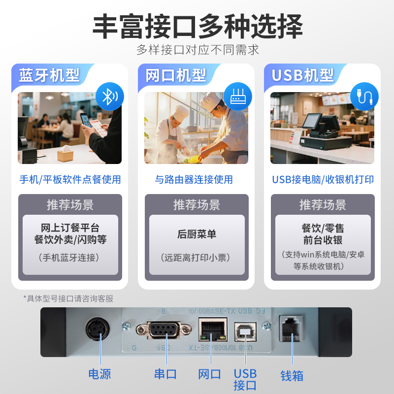 SPRT思普瑞特SP-TL21N热敏标签打印机 58m不干胶服装超市价签机 奶茶外卖条码打印机 - 图2