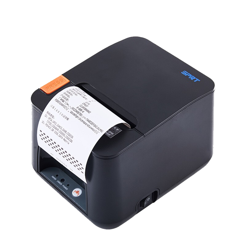 SPRT思普瑞特POS890+50卷纸热敏打印机前台80mm美团外卖收银小票机蓝牙餐饮厨房后厨出单机带切刀外卖打印机,淘宝优惠券,粉丝福利购,淘宝优惠卷