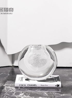 个性创意陶瓷花盆金属人物雕塑艺术D品摆件组合客厅样板房软装配