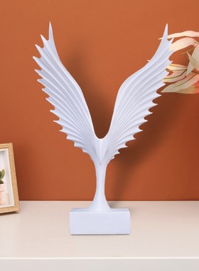 北欧创意简约树脂工艺品摆件大鹏展翅家居K客厅电视柜办公室装饰