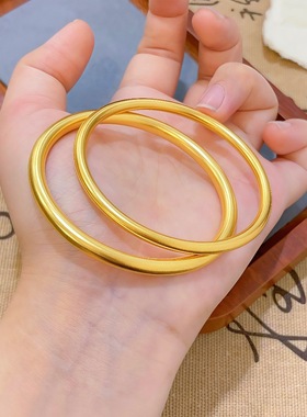 新工艺无缝焊接精工5mm莲花手镯