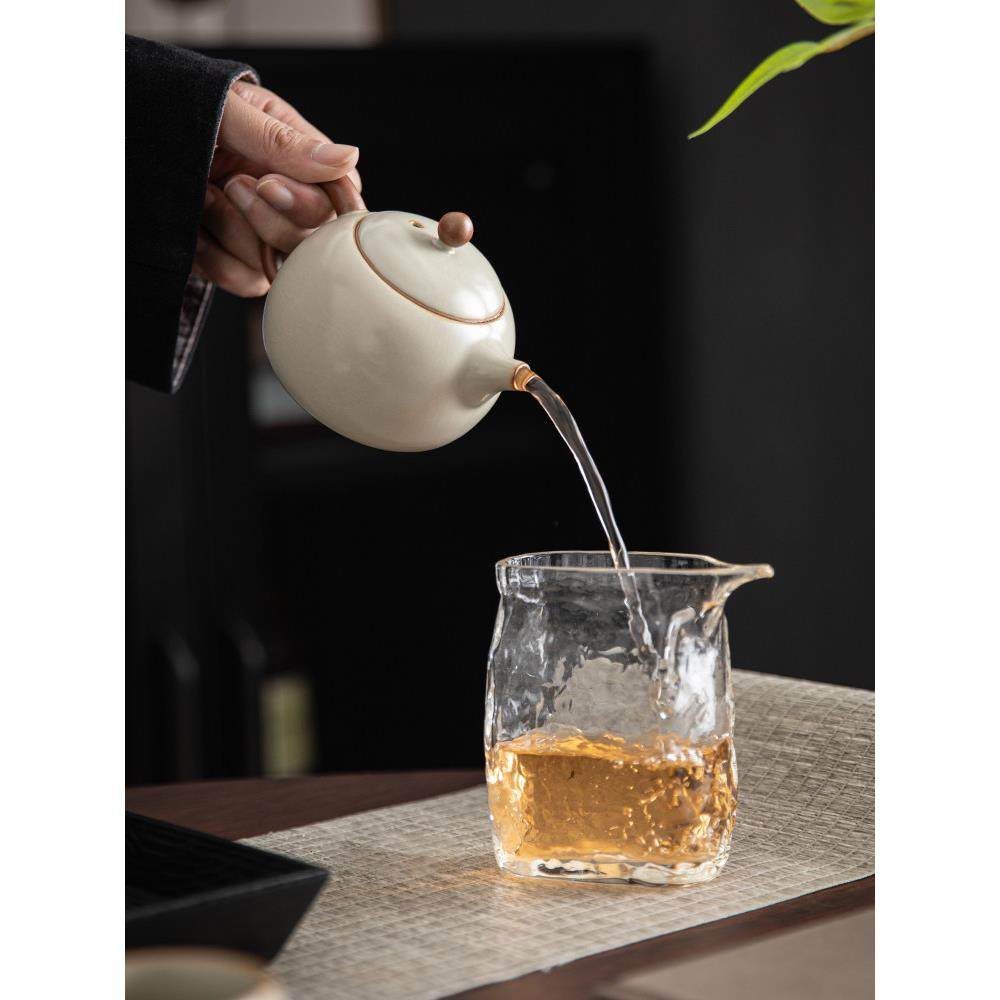 米黄汝窑西施壶陶瓷小茶壶泡茶喝茶家用茶水壶单壶泡茶器功夫茶具,淘宝优惠券,粉丝福利购,淘宝优惠卷