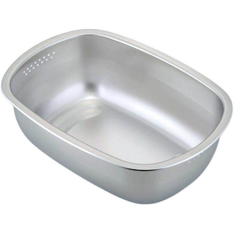 日本下村洗菜盆厨房304不锈钢水槽沥水篮家用长方形大容量洗碗盆,淘宝优惠券,粉丝福利购,淘宝优惠卷