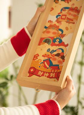 乔迁装饰是一种风水宝地的新年摆件、门厅彩画、新家搬家礼品、财