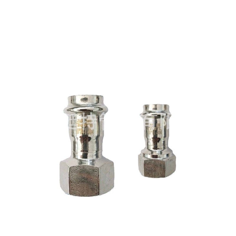 单卡压 卡压式管件 内螺纹转换接头 上海挺特  不锈钢304水管 - 图3