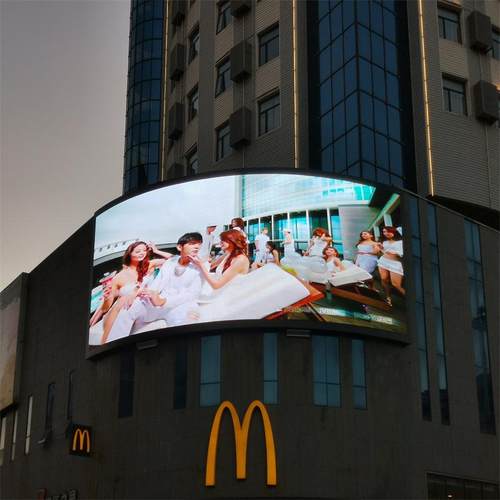 户防水壁挂式led电无品牌/外子显示屏P3P4P5P6室外全彩清高商业广 - 图2