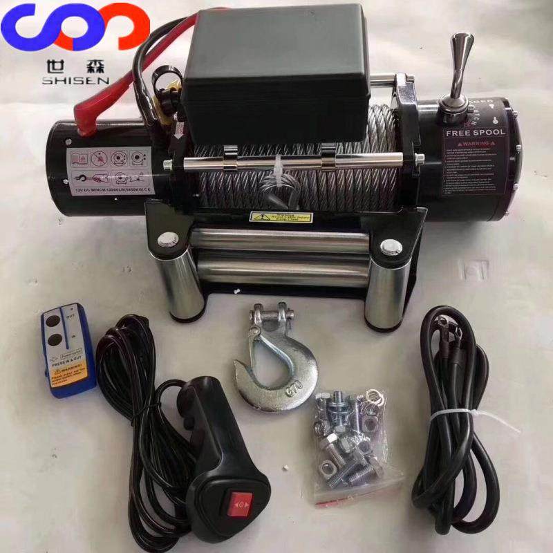 000磅车载小吊机直流电动车载吊机12V电动葫芦厂家包邮,淘宝优惠券,粉丝福利购,淘宝优惠卷