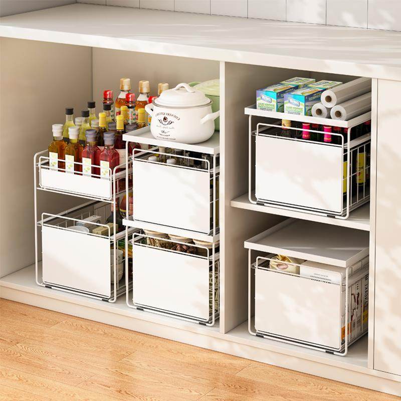 厨房下CFZW0002水槽抽式置物架多层家用菜碟调拉料收碗纳架多功能,淘宝优惠券,粉丝福利购,淘宝优惠卷