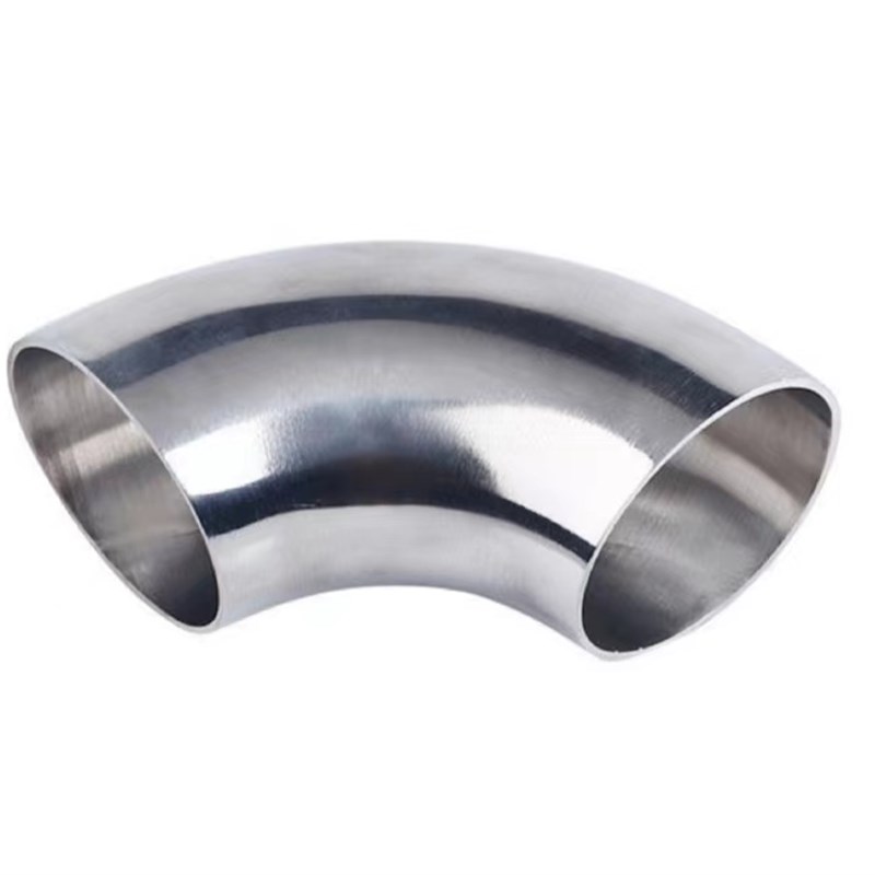 卫生级焊接弯头304/316不锈钢90度内外镜面抛光冲压烤电接弯管 - 图3