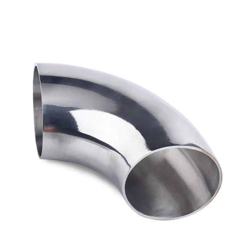 卫生级焊接弯头304/316不锈钢90度内外镜面抛光冲压烤电接弯管 - 图2