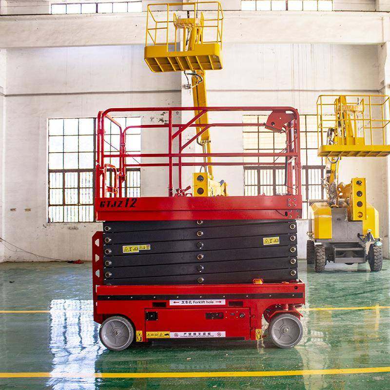 自行剪叉升降机电动液压登高高空检修作业车全自行剪叉式升降机,淘宝优惠券,粉丝福利购,淘宝优惠卷