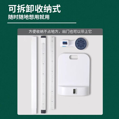 身高测量仪机械儿童成人尺手动精准体检医院学校尺体重器杆秤家用 - 图3